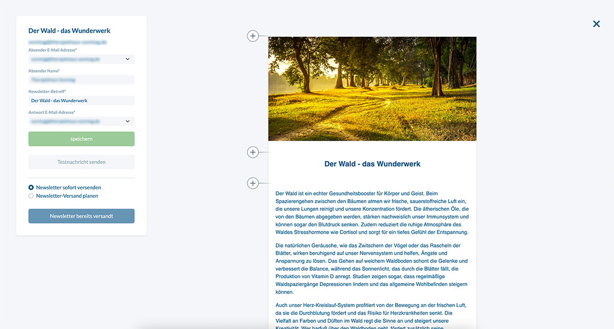 Newslettersystem boxanize° aus Deutschland